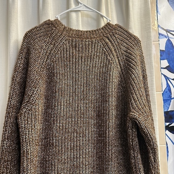 NWOT Men’s Jachs New York Copper Marled Ribbed Crewneck Sweater Size Medium - Picture 8 of 10